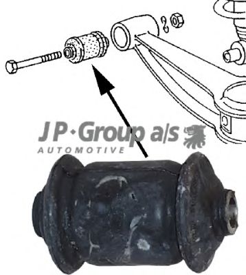 JP GROUP 1140205300 -  Подвеска, рычаг независимой подвески колеса